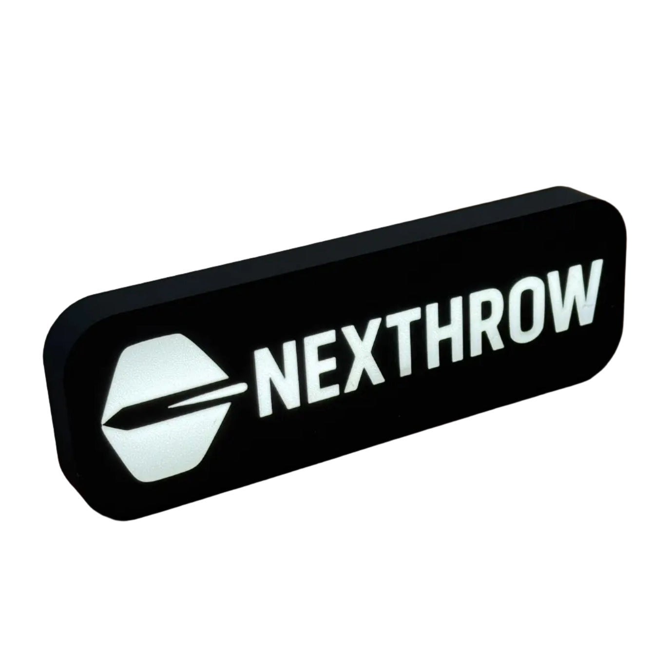 NEXTHROW Lampe mit Logo